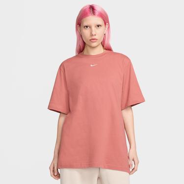  Nike Sportswear Essential Kadın Pembe T-Shirt