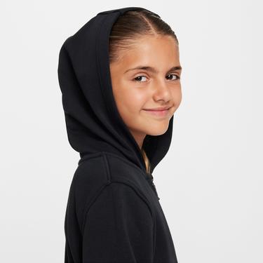  Nike Sportswear Club Fleece Çocuk Siyah Hoodie
