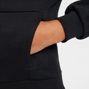  Nike Sportswear Club Fleece Çocuk Siyah Hoodie