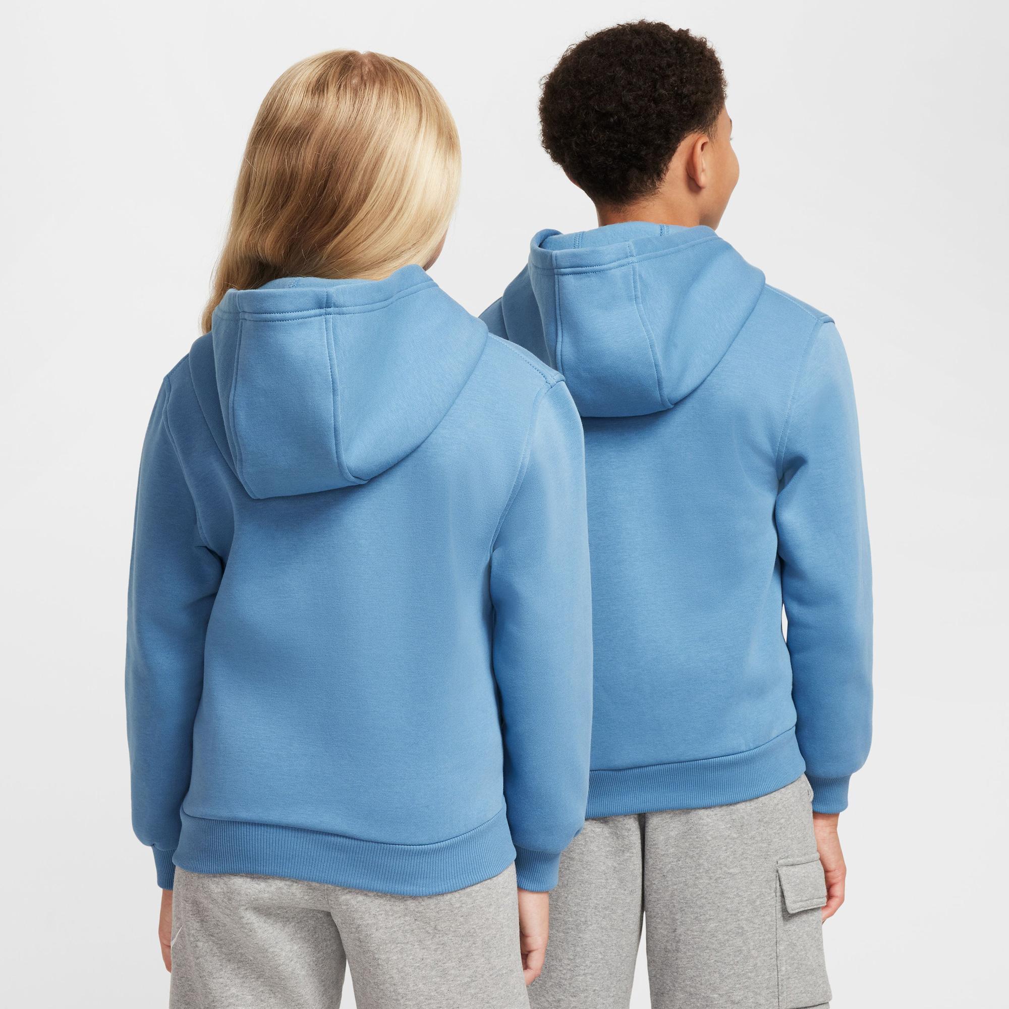 Nike Sportswear Club Fleece Çocuk Mavi Hoodie