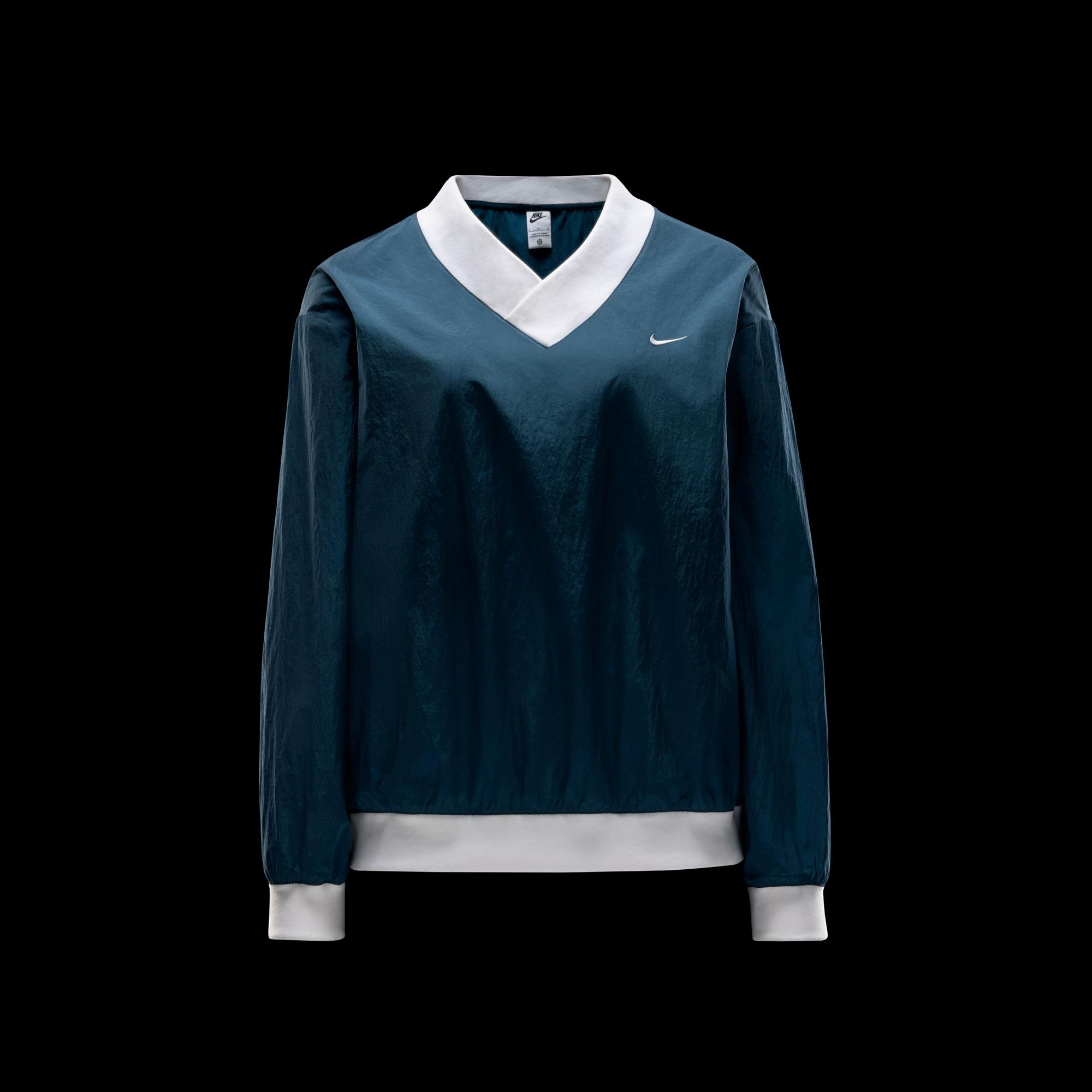 Nike Sportswear Essential Woven Kadın Lacivert Sweatshirt
