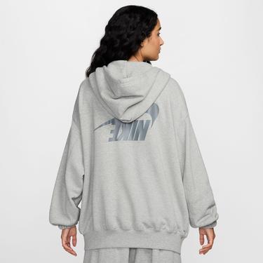  Nike Sportswear Dance Kadın Gri Sweatshirt