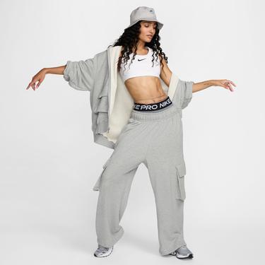 Nike Sportswear Dance Kadın Gri Sweatshirt