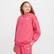Nike Sportswear Club Fleece Oversized Çocuk Pembe Sweatshirt