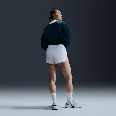  Nike Sportswear Essential Woven Kadın Lacivert Sweatshirt