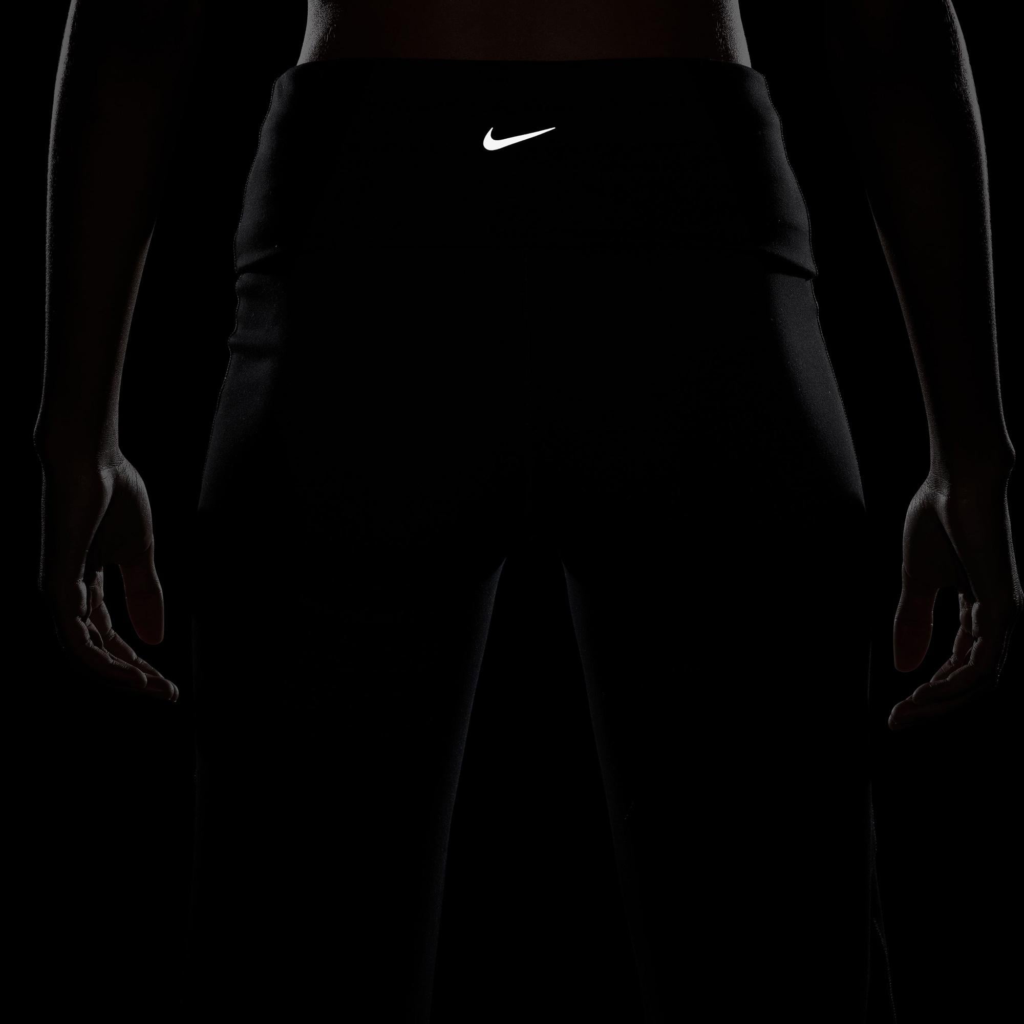 Nike One Dri-Fit High Rise Kadın Siyah Eşofman Altı