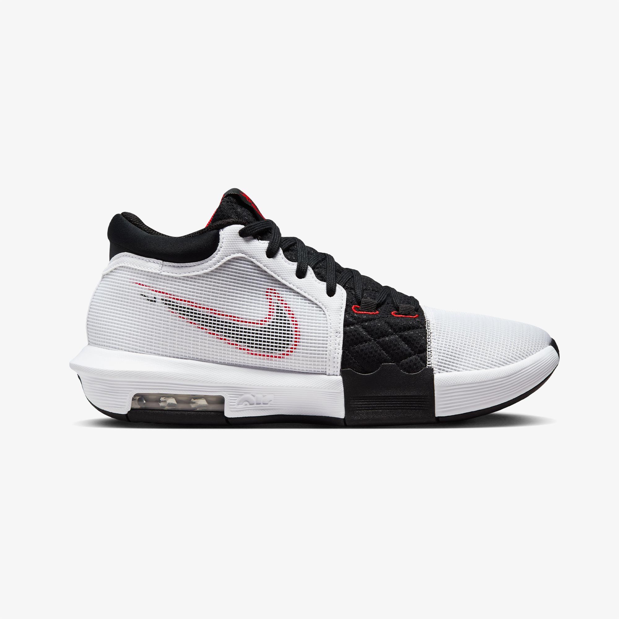 Nike LeBron Witness 8 Erkek Beyaz Basketbol Ayakkabısı