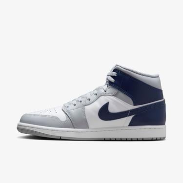  Jordan Air 1 Mid Erkek Beyaz Spor Ayakkabı