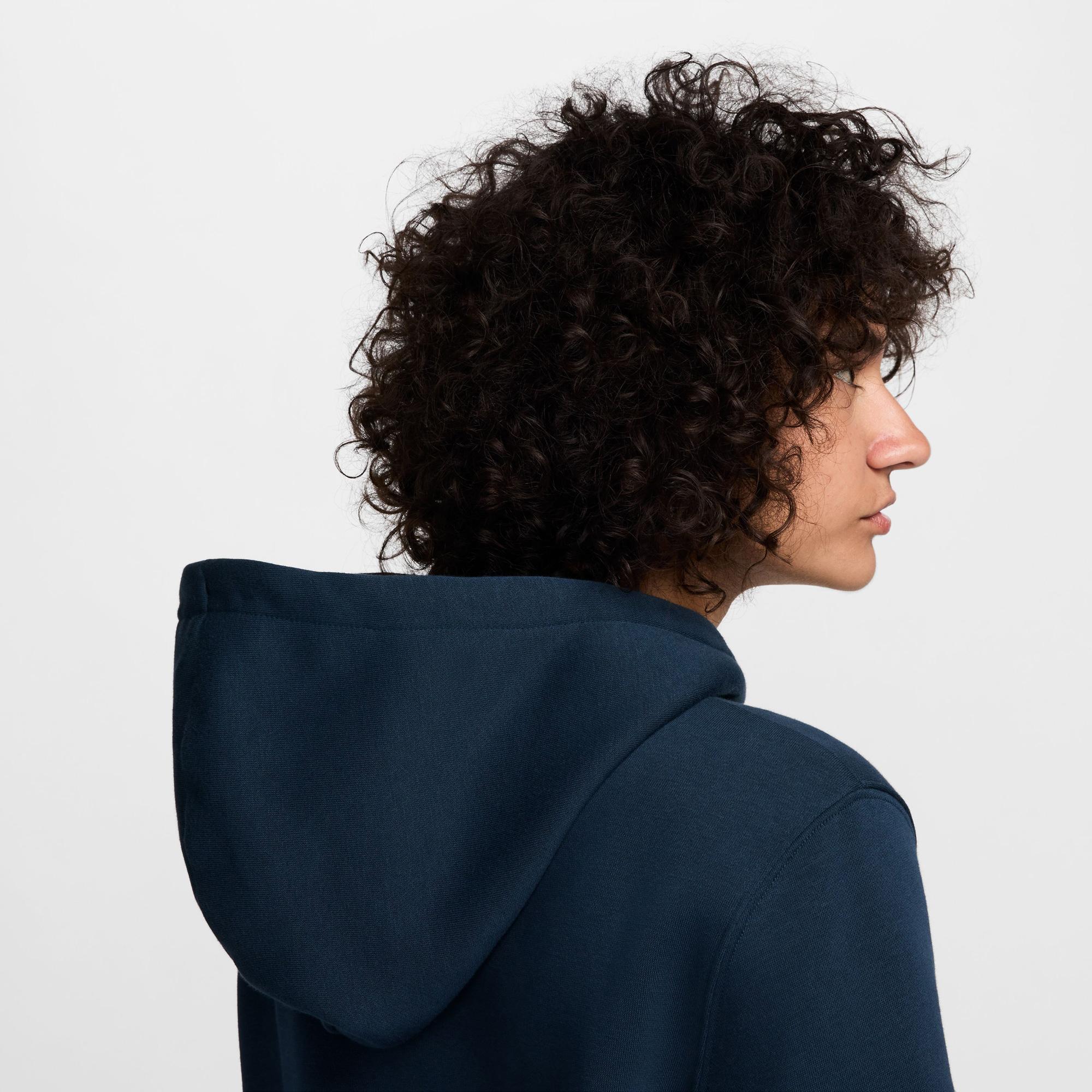 Nike Sportswear Phoenix Fleece Kadın Lacivert Sweatshirt