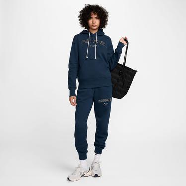  Nike Sportswear Phoenix Fleece Kadın Lacivert Sweatshirt