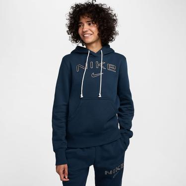  Nike Sportswear Phoenix Fleece Kadın Lacivert Sweatshirt