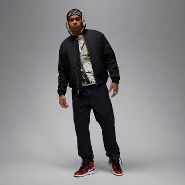  Jordan Air 1 Mid Erkek Siyah Spor Ayakkabı