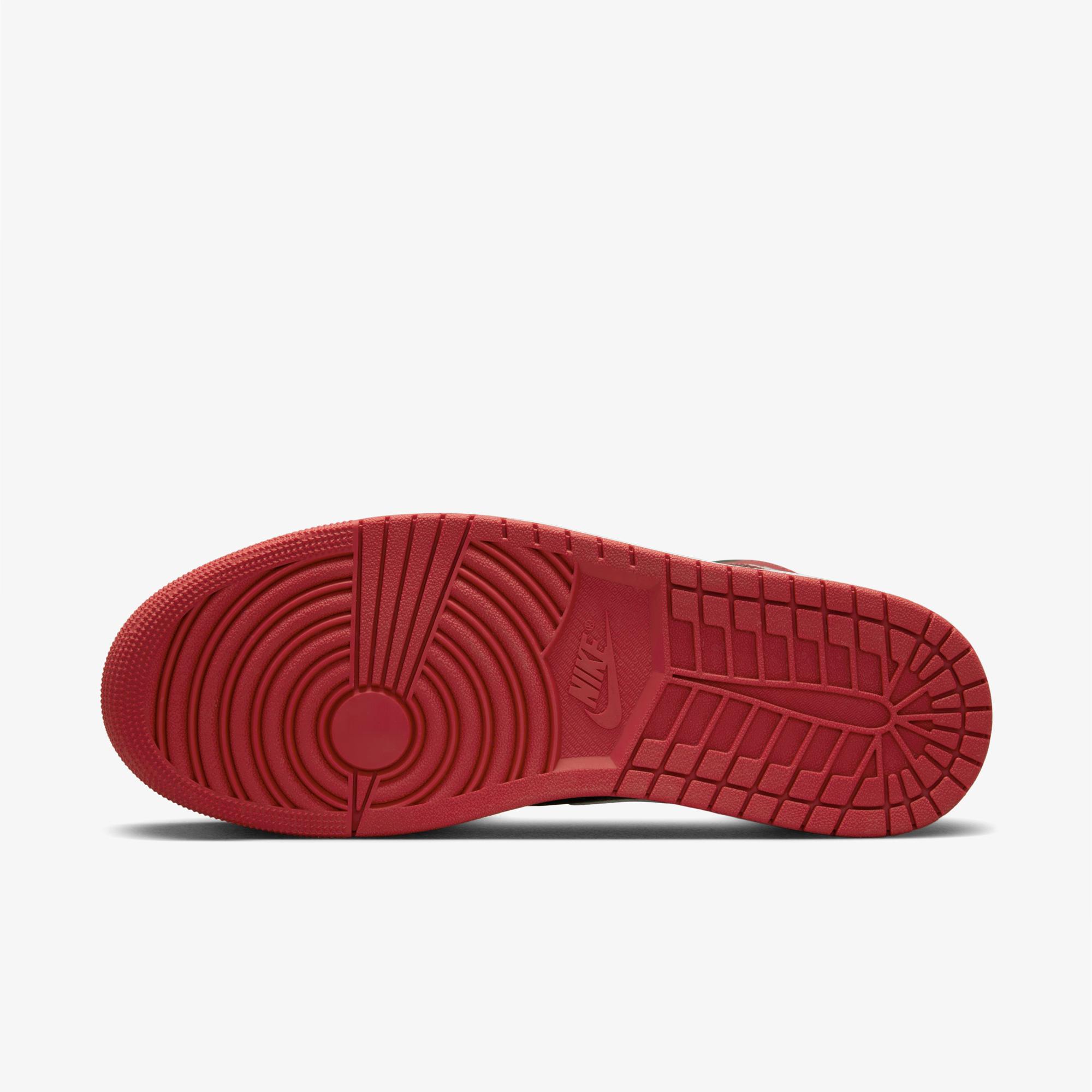 Jordan Air 1 Mid Erkek Siyah Spor Ayakkabı