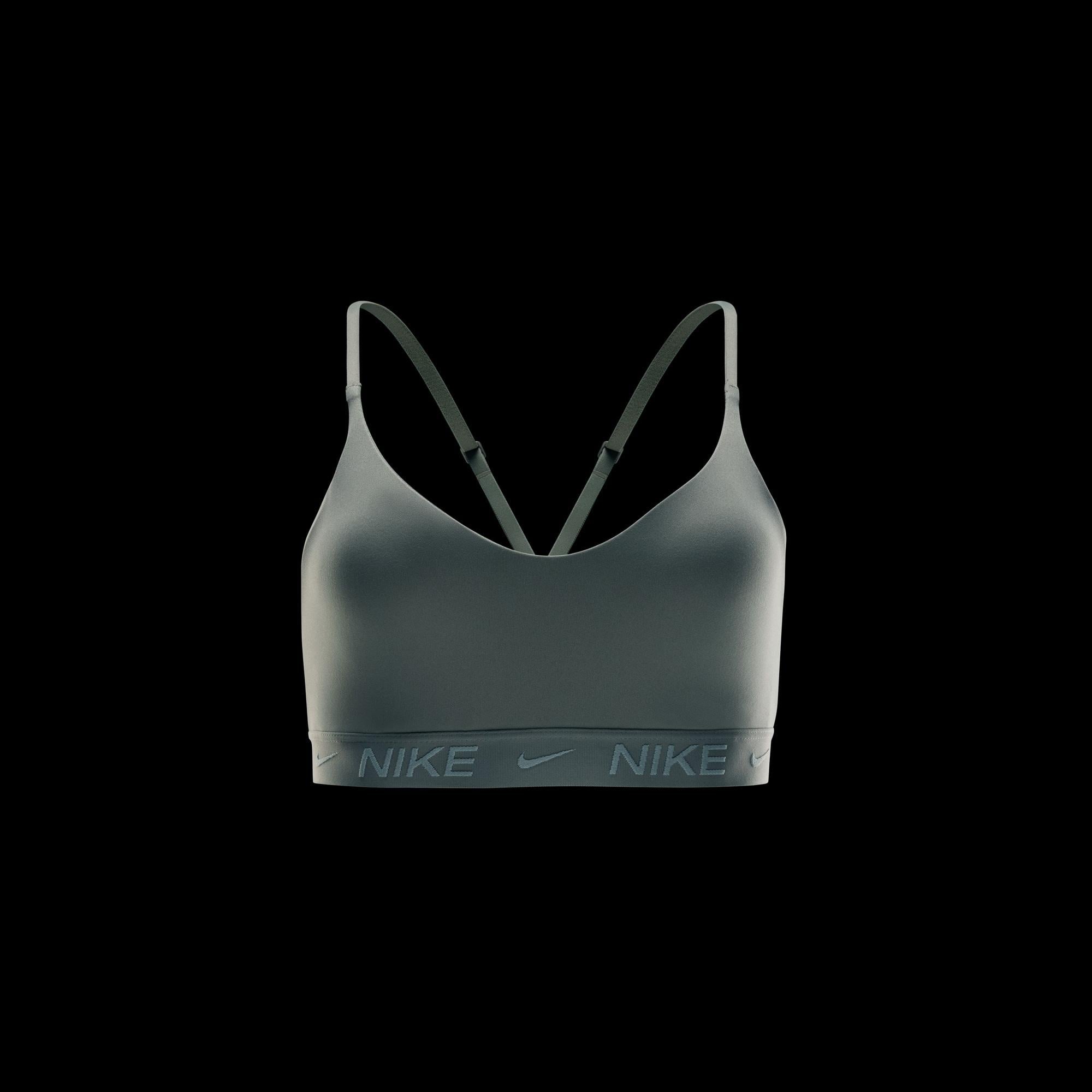 Nike Dri-Fit Indy Hafif Destekli Kadın Yeşil Bra