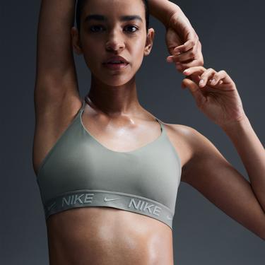  Nike Dri-Fit Indy Hafif Destekli Kadın Yeşil Bra
