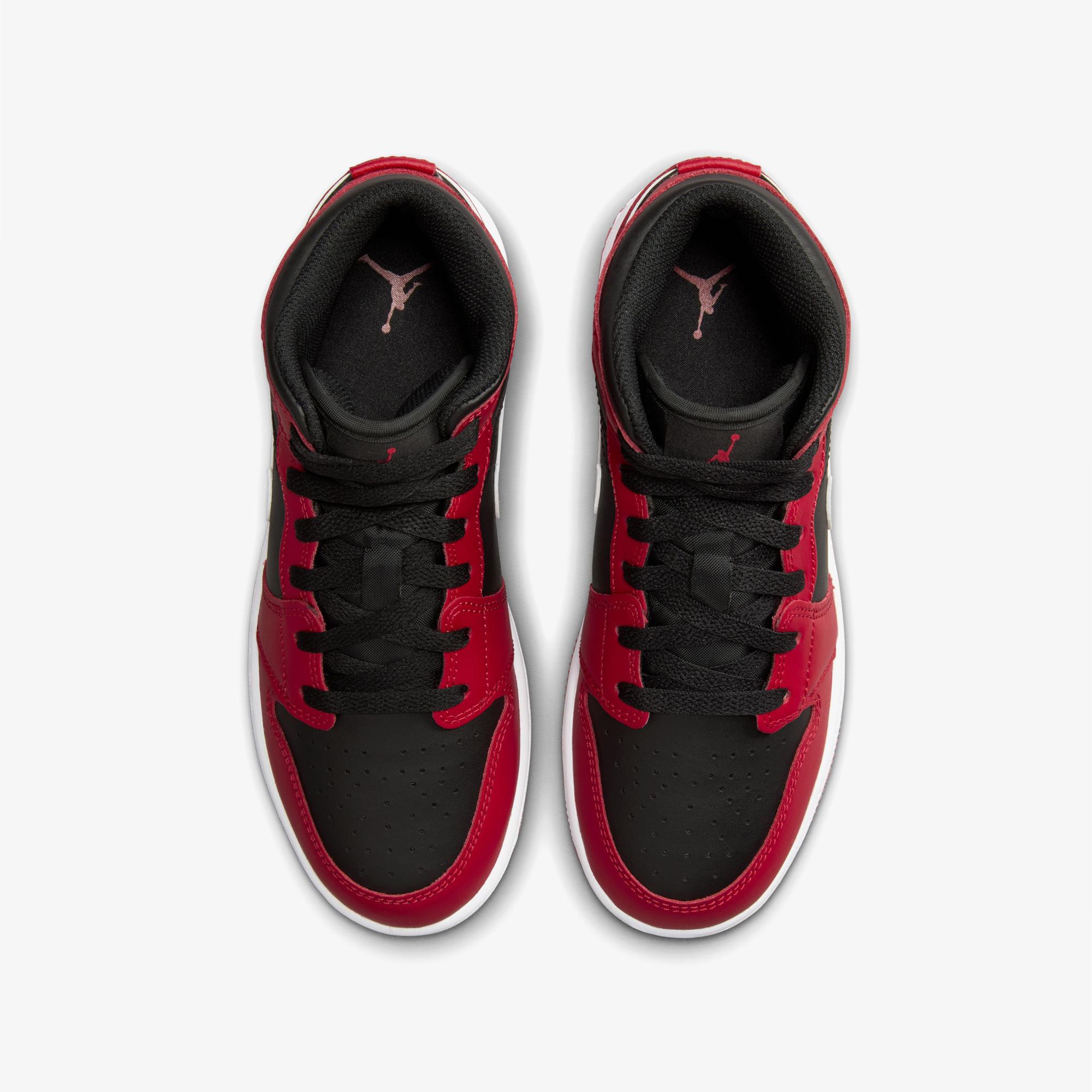 Jordan Air 1 Mid Kırmızı Spor Ayakkabı