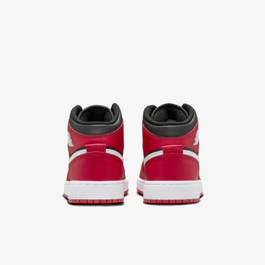  Jordan Air 1 Mid Genç Siyah Spor Ayakkabı