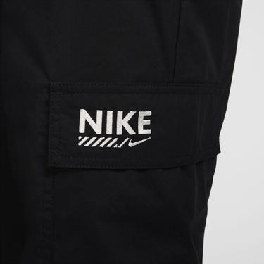  Nike Sportswear Woven High Rise Kadın Siyah Eşofman Altı