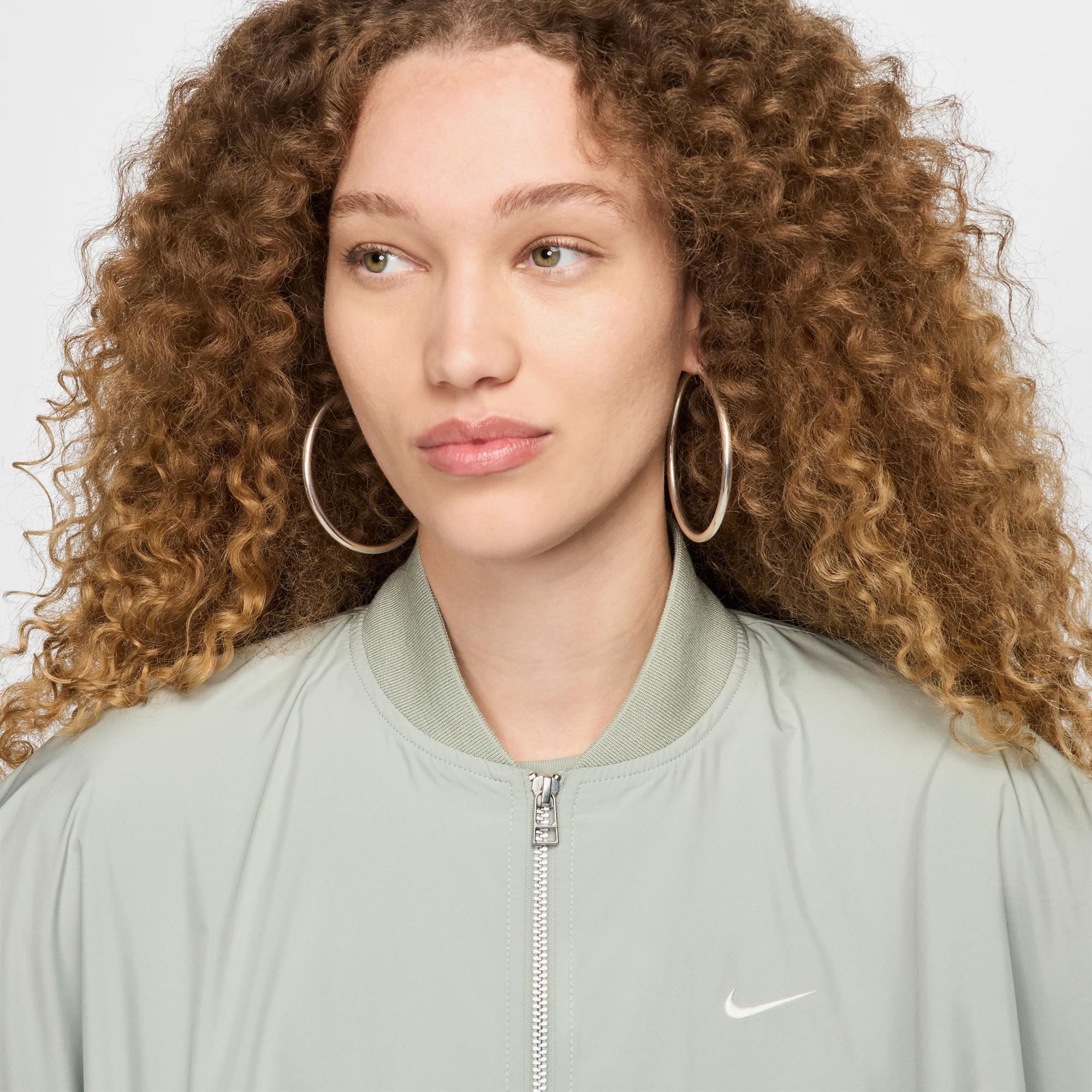 Nike Sportswear Essential Bomber Kadın Yeşil Ceket