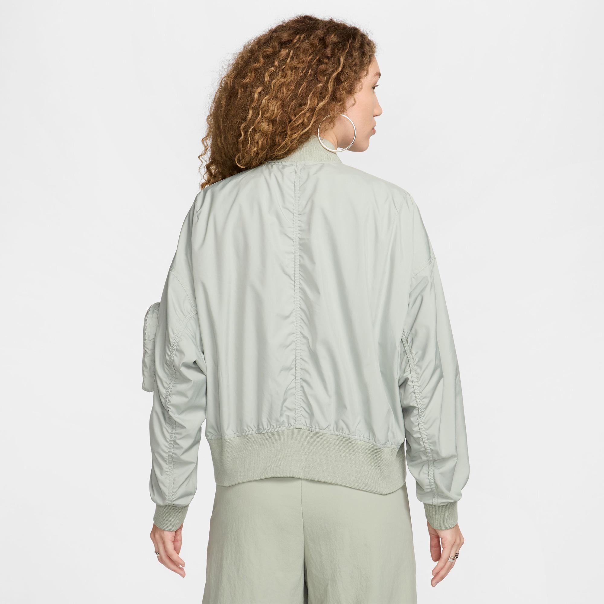 Nike Sportswear Essential Bomber Kadın Yeşil Ceket