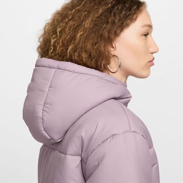  Nike Sportswear Classic Puffer Kadın Lila Ceket