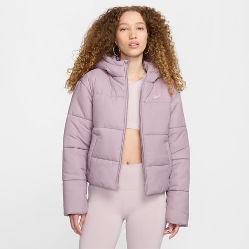  Nike Sportswear Classic Puffer Kadın Lila Ceket