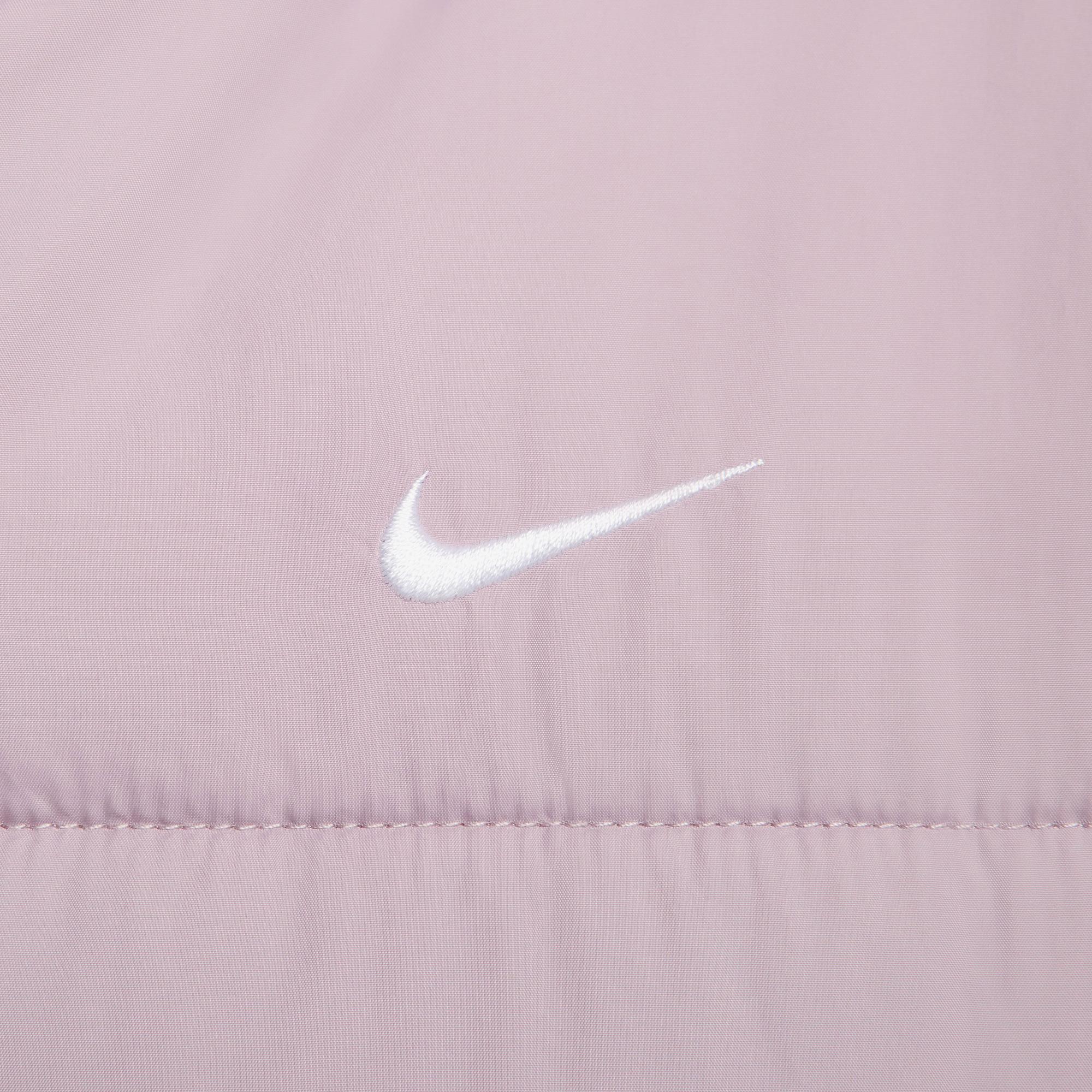Nike Sportswear Classic Puffer Kadın Lila Ceket