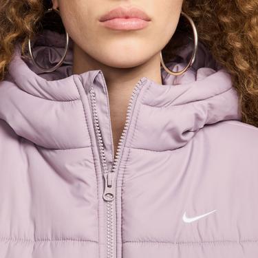  Nike Sportswear Classic Puffer Kadın Lila Ceket