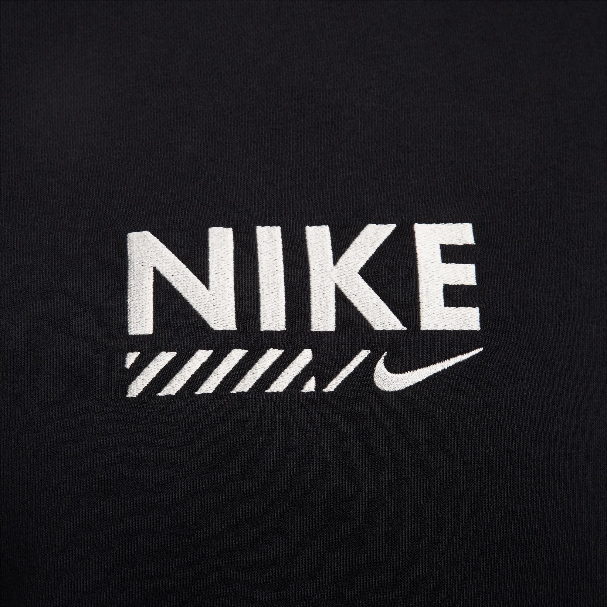 Nike Sportswear Fast Running Kadın Siyah Sweatshirt