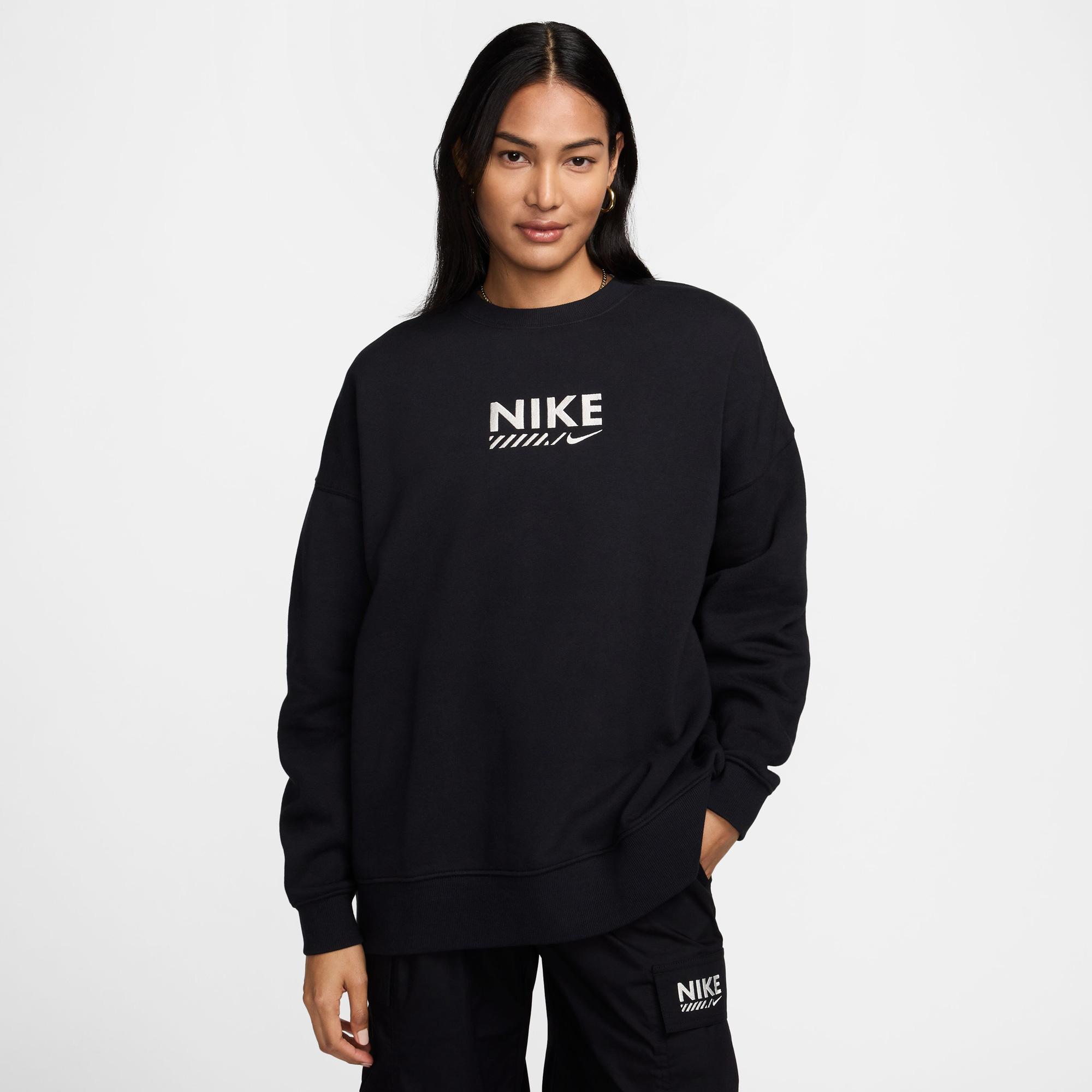 Nike Sportswear Fast Running Kadın Siyah Sweatshirt
