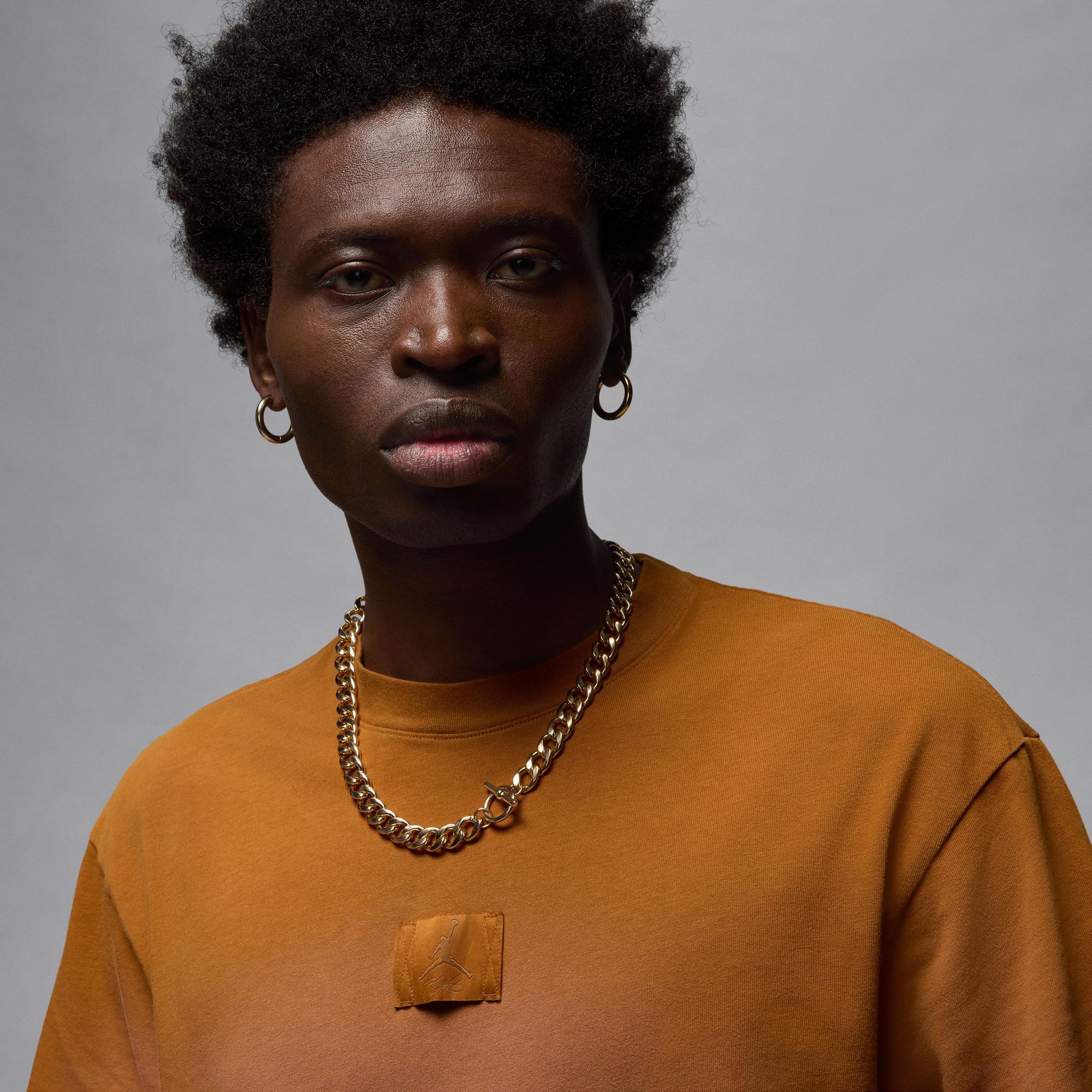 Jordan Flight Essentials 85 Washed Erkek Kahverengi T-Shirt