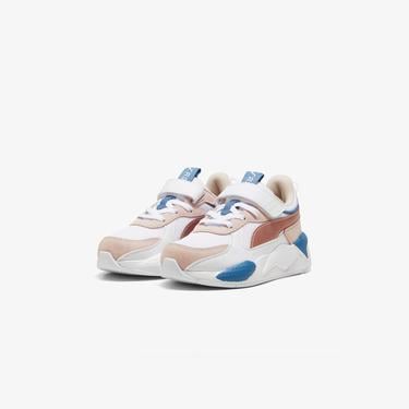  Puma Rs-X Metallic Ac+ Ps Çocuk Beyaz/Pembe Spor Ayakkabı