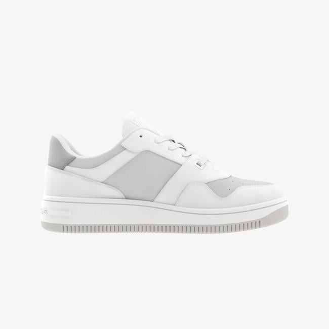  Tommy Jeans Retro Basket Tonal Kadın Gri Spor Ayakkabı