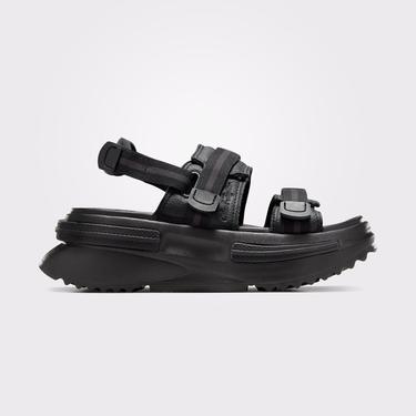  Converse Run Star Utility Sandal Cx Kadın Siyah Sandalet