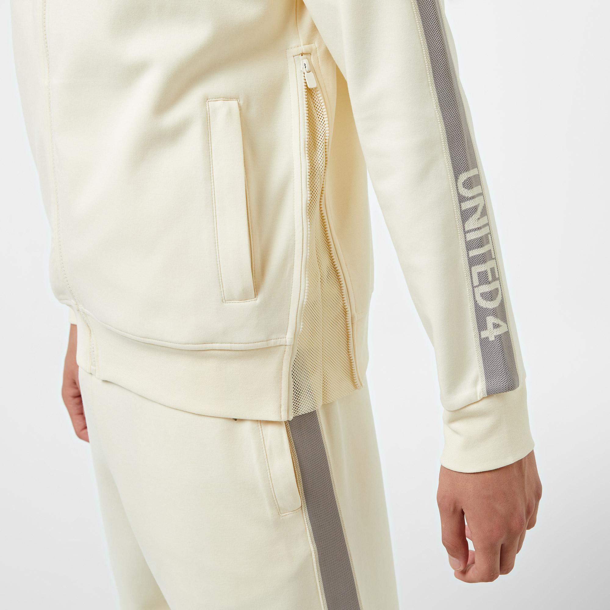 UNITED4 Erkek Krem Eşofman Üstü