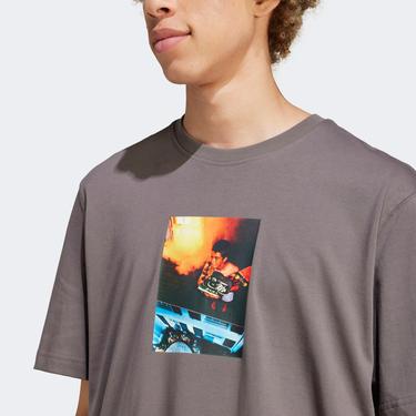  adidas Adi Pic Erkek Gri T-Shirt