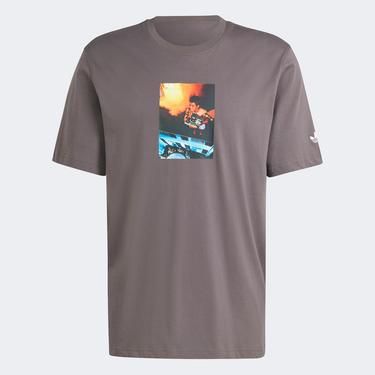  adidas Adi Pic Erkek Gri T-Shirt