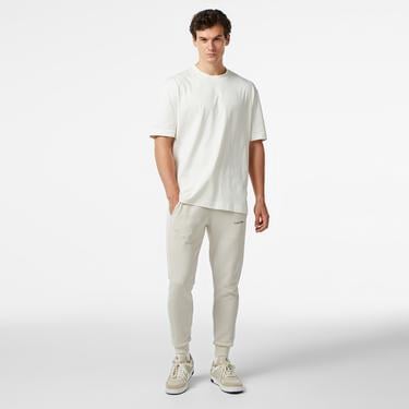  Calvin Klein Jeans Colorblock Erkek Beyaz T-Shirt