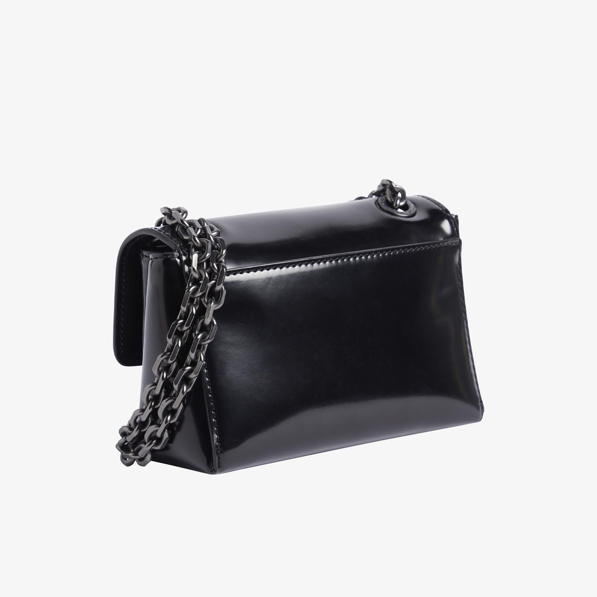 Calvin Klein Re-Lock Sm Shoulder Kadın Siyah Omuz Çantası