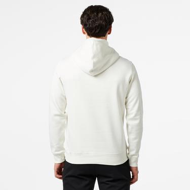  Calvin Klein Jeans Monologo Erkek Beyaz Hoodie