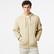 Calvin Klein Jeans Badge Zip Through Erkek Bej Hoodie