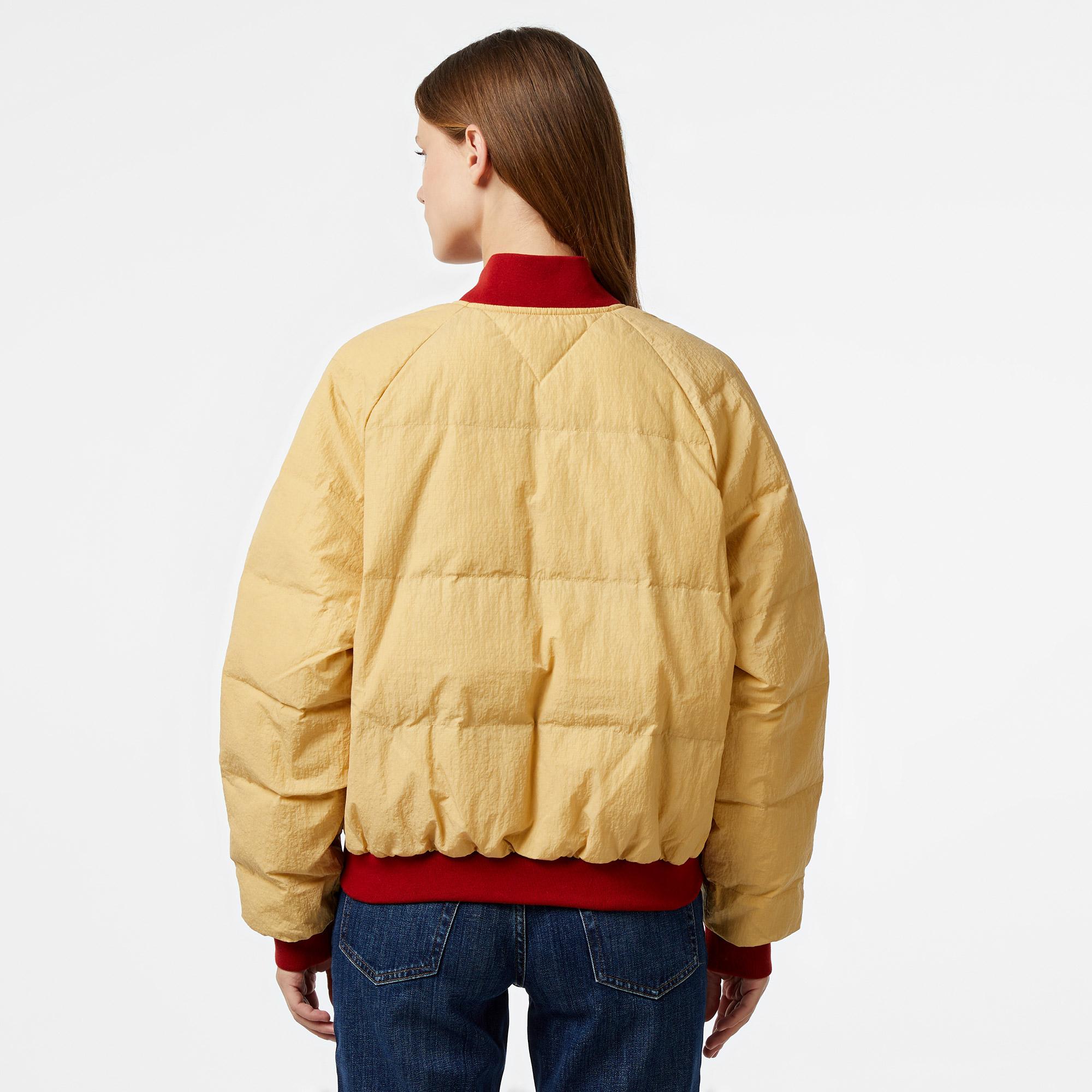 Tommy Hilfiger Varsity Reversible Kadın Kırmızı Ceket