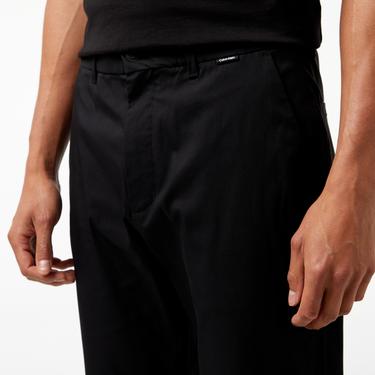  Calvin Klein Tech Cotton Stretch Tapered Erkek Siyah Jogger Pantolon
