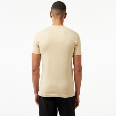  Calvin Klein Jeans Mixed institutional Logo Erkek Haki T-Shirt