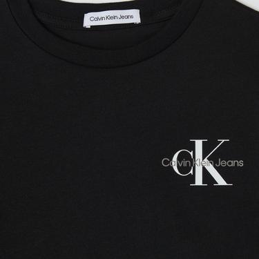  Calvin Klein Jeans Chest Monogram Çocuk Siyah T-Shirt