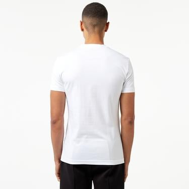  Calvin Klein Jeans Mixed institutional Logo Erkek Beyaz T-Shirt