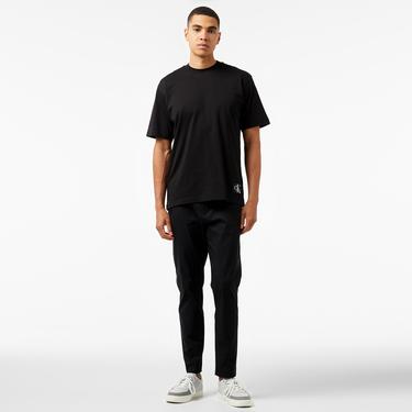  Calvin Klein Tech Cotton Stretch Tapered Erkek Siyah Jogger Pantolon
