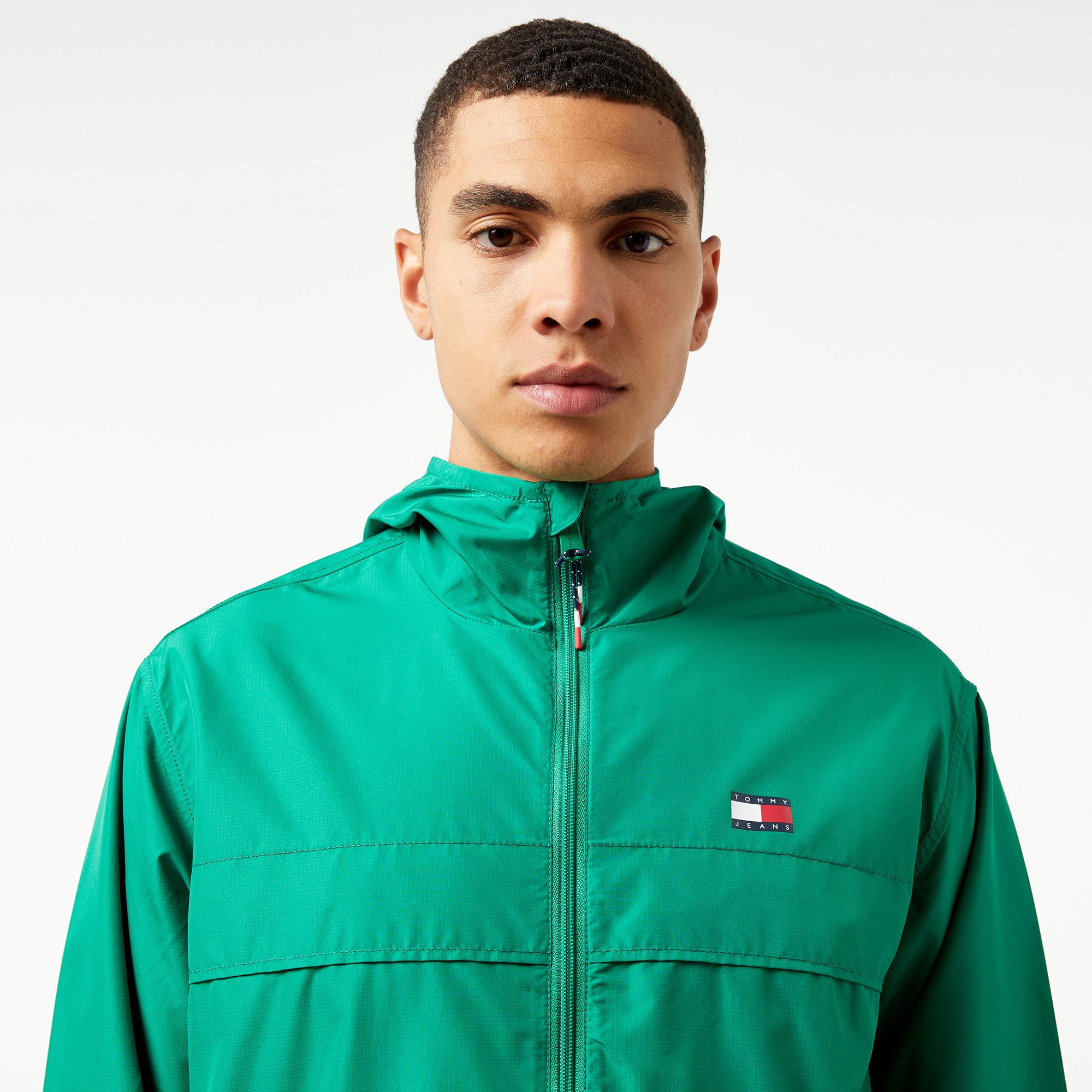 Tommy Hilfiger Jeans Chıcago Erkek Yeşil Rüzgarlık