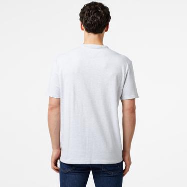  Tommy Hilfiger Jeans Vintage Arch Tommy Erkek Gri T-Shirt