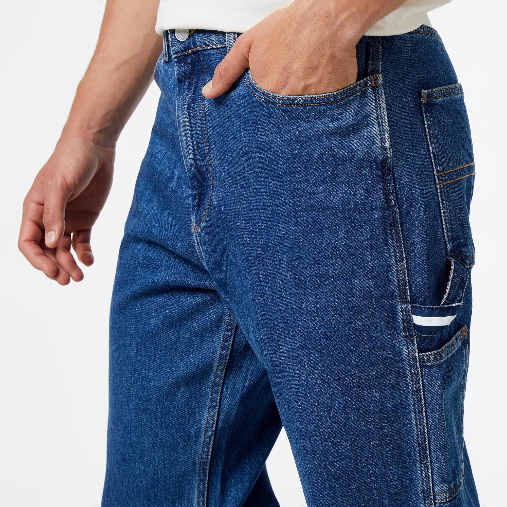 Tommy Hilfiger Jeans Skater Carpenter Archive Erkek Mavi Jean